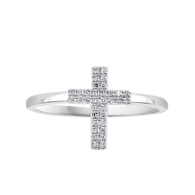 EFFY 925 Sterling Silver Cross Ring