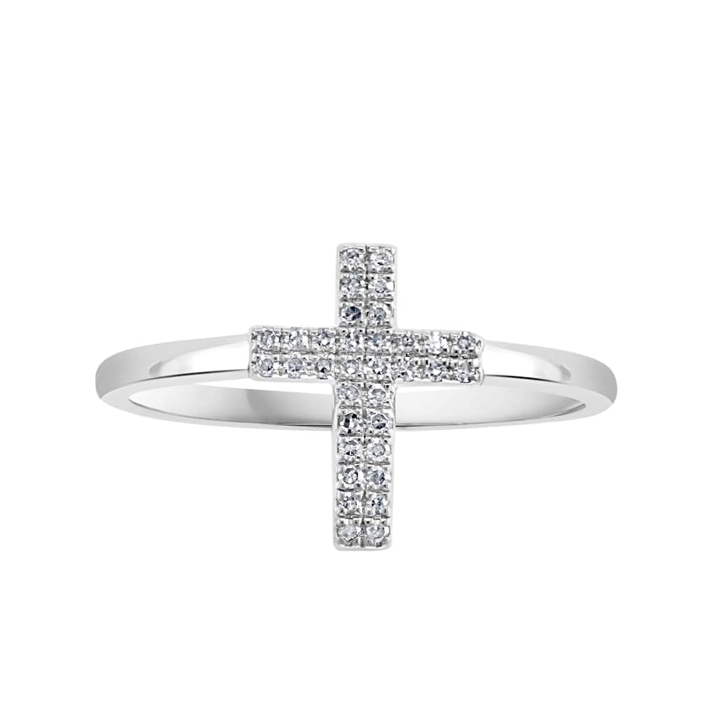 EFFY 925 Sterling Silver Cross Ring