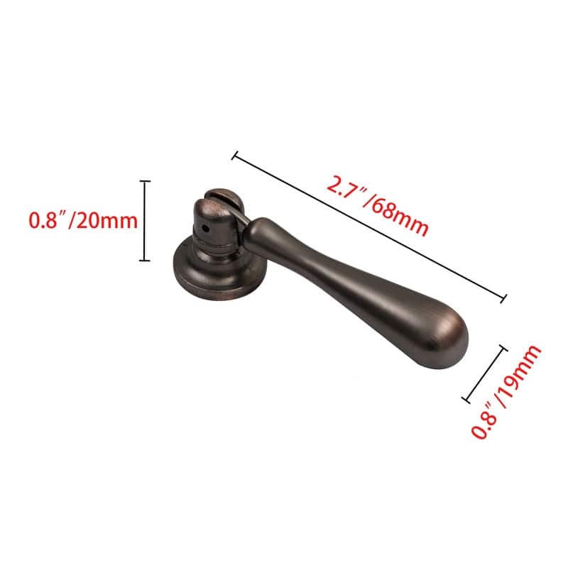 Utopia Alley Danbury Cabinet Ring Pull Knob - Vintage Cabinet Hardware with Hand Finished Oil Rubbed Bronze, 2.7"