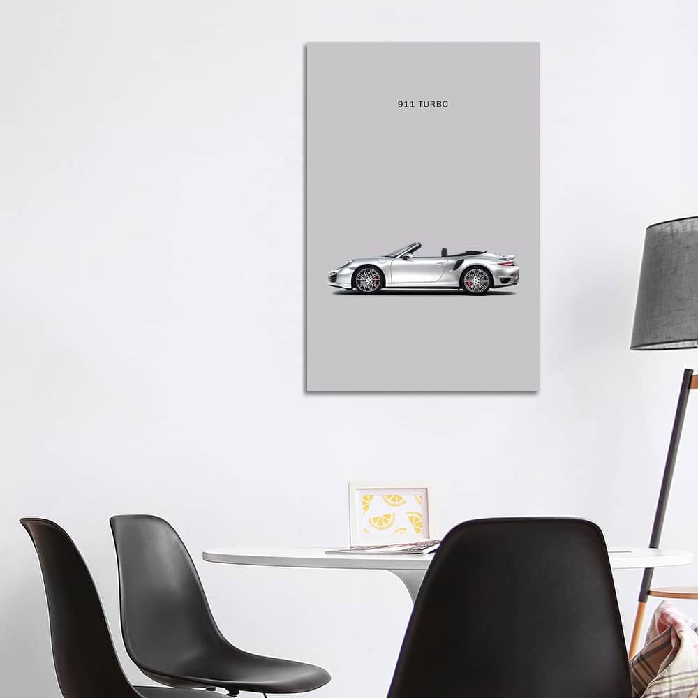 iCanvas "Porsche 911 Turbo Cabriolet" by Mark Rogan Canvas Print