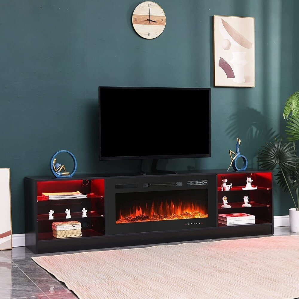 Fireplace entertainment center black friday discount