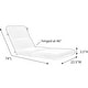 preview thumbnail 54 of 72, Sunbrella Chaise Lounge Cushion