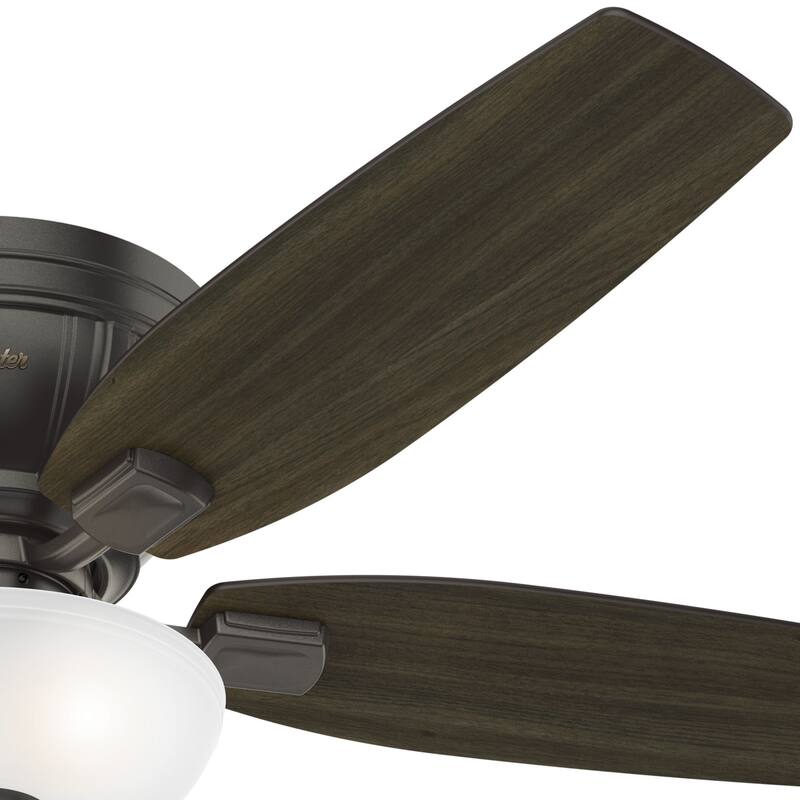 Hunter 52" Kenbridge Low Profile Ceiling Fan with LED Light Kit and Pull Chain