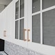 preview thumbnail 1 of 1, Design House 189472-SG Porter Cabinet and Drawer Pull 5-Inch (128mm) Center to Center Satin Gold 5-Pack Satin Gold