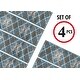 preview thumbnail 37 of 43, SUSSEXHOME Modern Collection Stair Treads