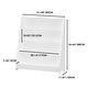 preview thumbnail 4 of 7, 4-Tier Kids Bookshelf, Toddler Book Display Shelves, Helps Keep Bedrooms, Playrooms and Classrooms Organized,White