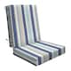 Option Stripe Blue & Beige