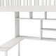 preview thumbnail 12 of 12, Full Size House Low Loft Bed with Four Drawers