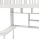 preview thumbnail 22 of 33, Twin size Loft Bed with Bookshelf,Drawers,Desk,and Wardrobe
