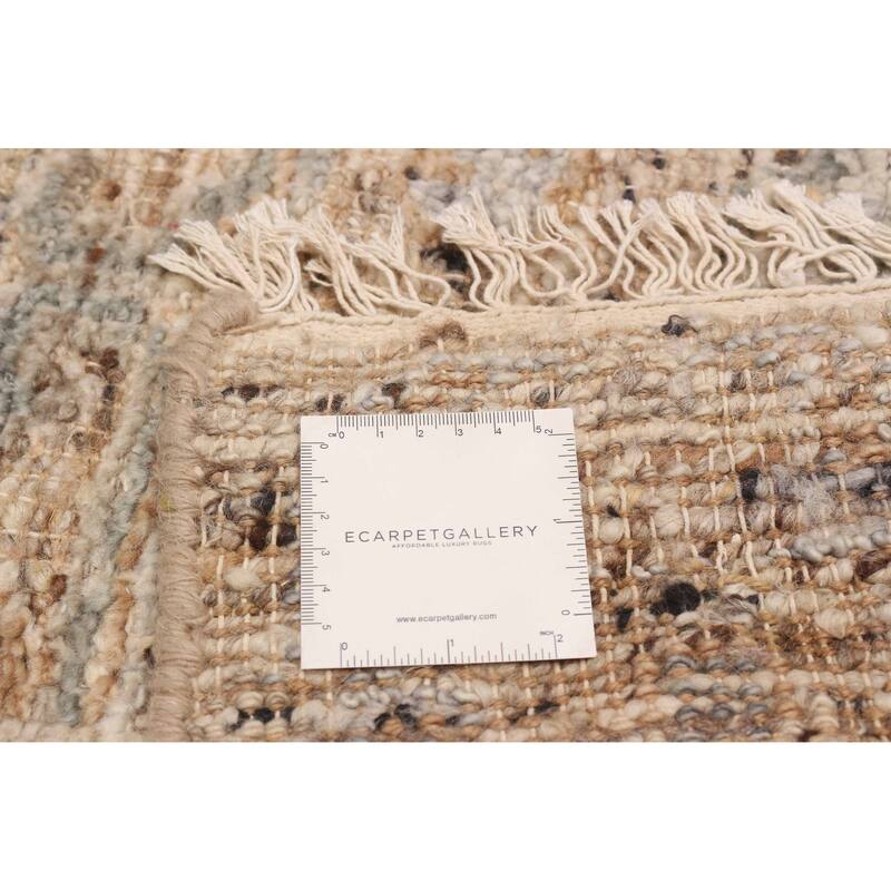 ECARPETGALLERY Hand-knotted Jules Serapi Tan Wool Rug - 8'2 x 9'11