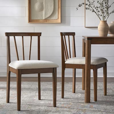 Lifestorey Rochester Solid Wood Dining Chair (Set of 2)