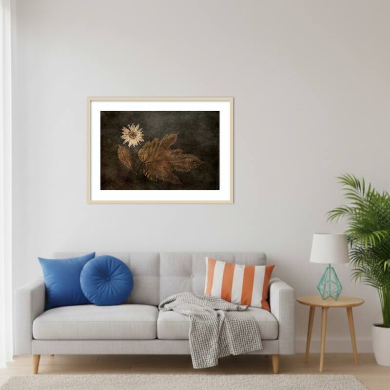 The Trio by Cicek Kiral Wood Framed Wall Art Print
