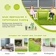 preview thumbnail 37 of 38, Costway 3PCS Kids Table & 2 Chairs Set Outdoor Heavy-Duty All-Weather - See Details