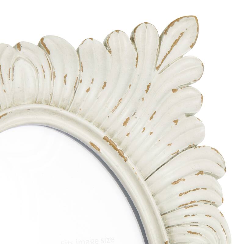 Glitzhome 4x6 Xmas Ornate Resin Wall or Tabletop Picture Frames Set of 2 or 4