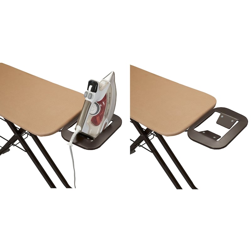 Household Essentials Ironing Board with Mesh Steel Top - 54.0"L x 14.0"W x 41.0"H