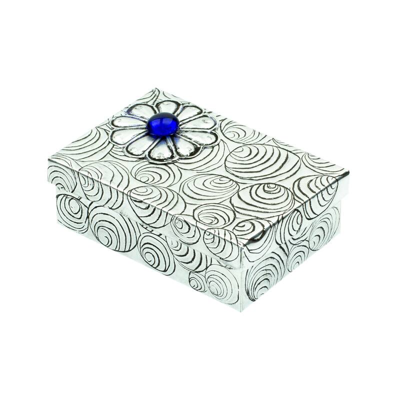 Novica Handmade Radiant Treasure Decorative Aluminum Box