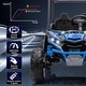 preview thumbnail 25 of 30, 24V Kids Ride On Utv,2-Seater 4WD Electric Truck with Sun Shade