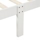 preview thumbnail 12 of 11, Twin Size Wooden Bed Frame with Headboard, Sturdy Platform Base with Slats, No Box Spring Needed