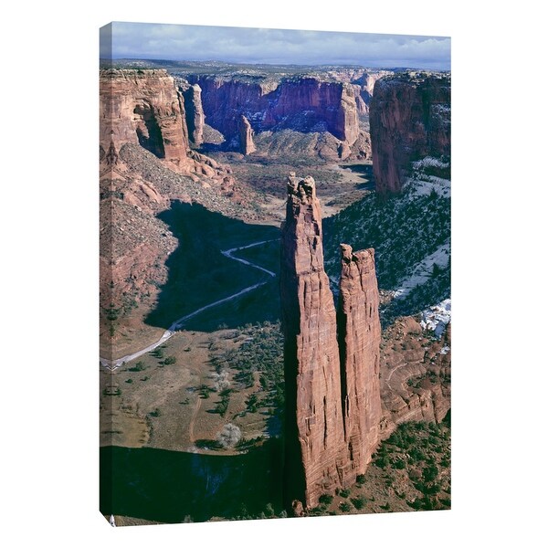 PTM Images 9-105364 PTM Canvas Collection 10" x 8" - "Spider Rock, Canyon De Chelly" Giclee Canyons Art Print on Canvas