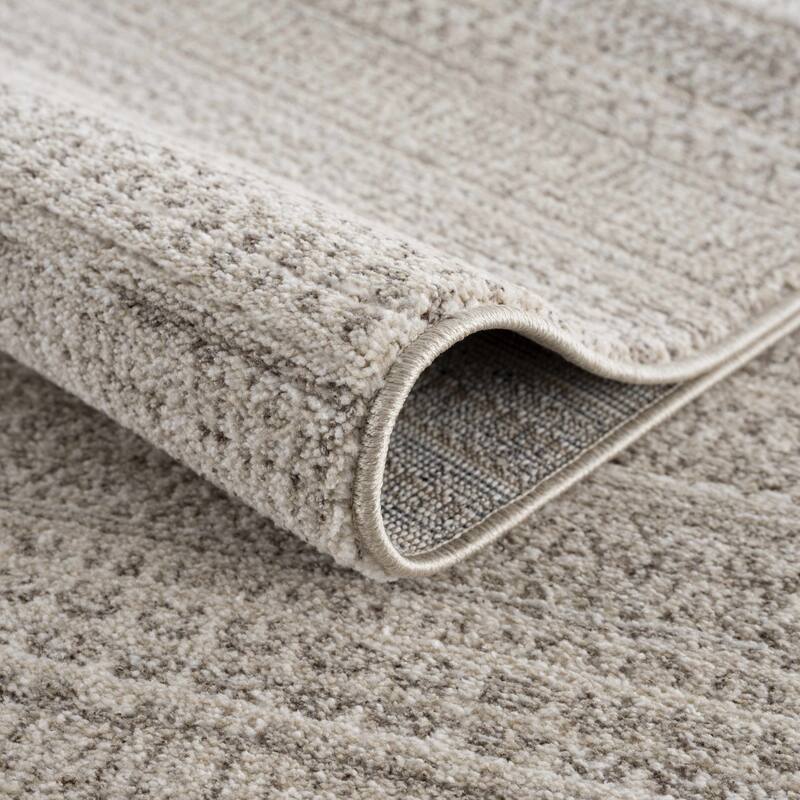 Hauteloom Casablanca Collection Bohemian Farmhouse High Pile Area Rug