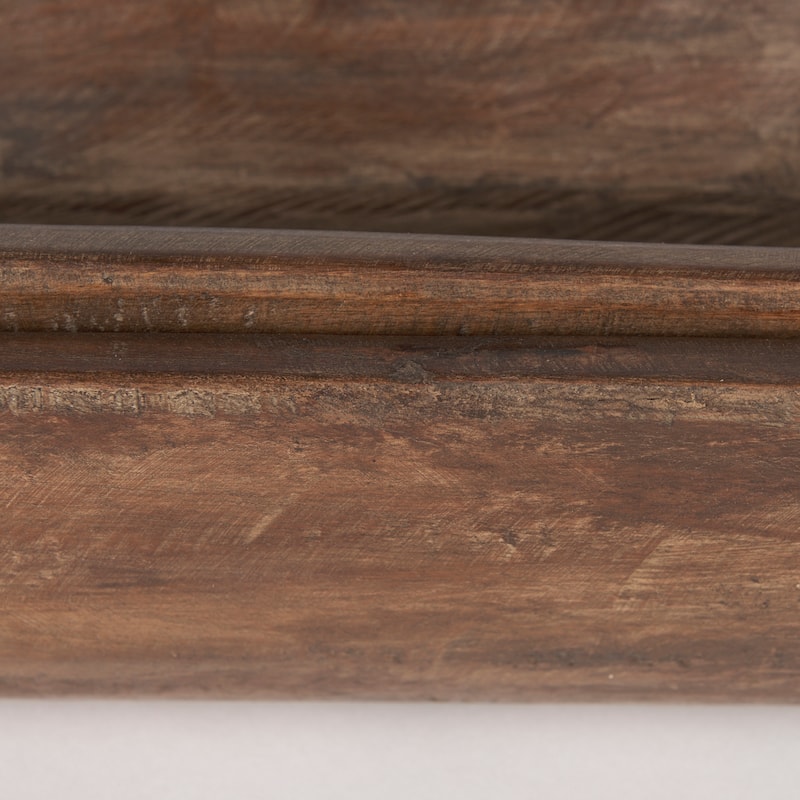 Athena Light Brown Reclaimed Wood Trays (Set of 2)