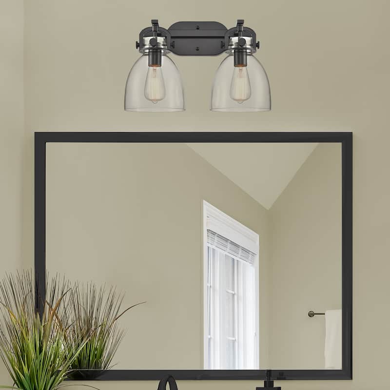 Innovations Lighting 410-2W-12-17 Newton Bell Vanity Newton Bell 2