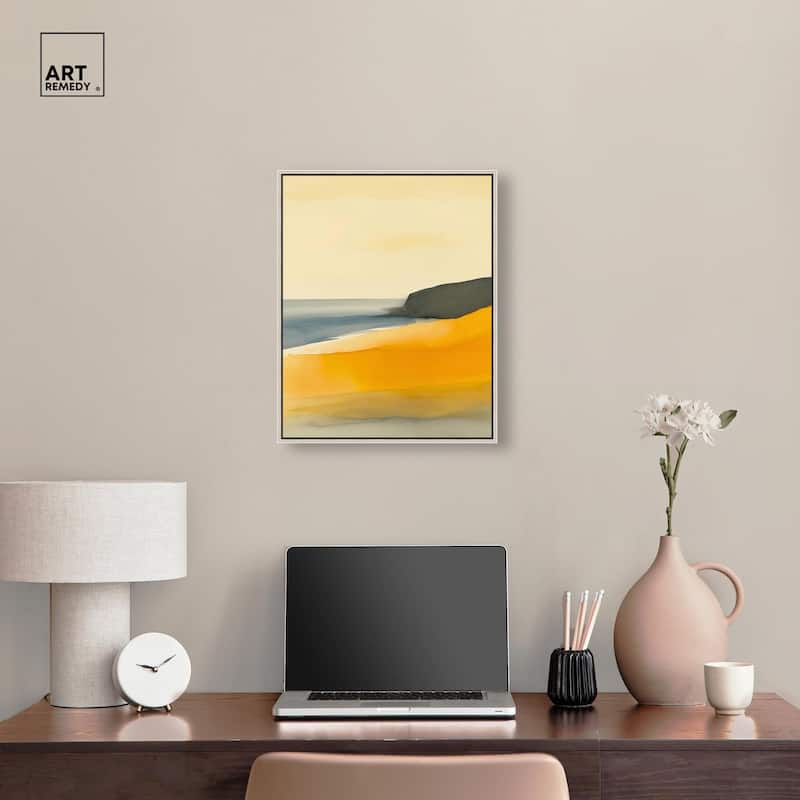 Glistening Beach Dreams II Canvas by Art Remedy