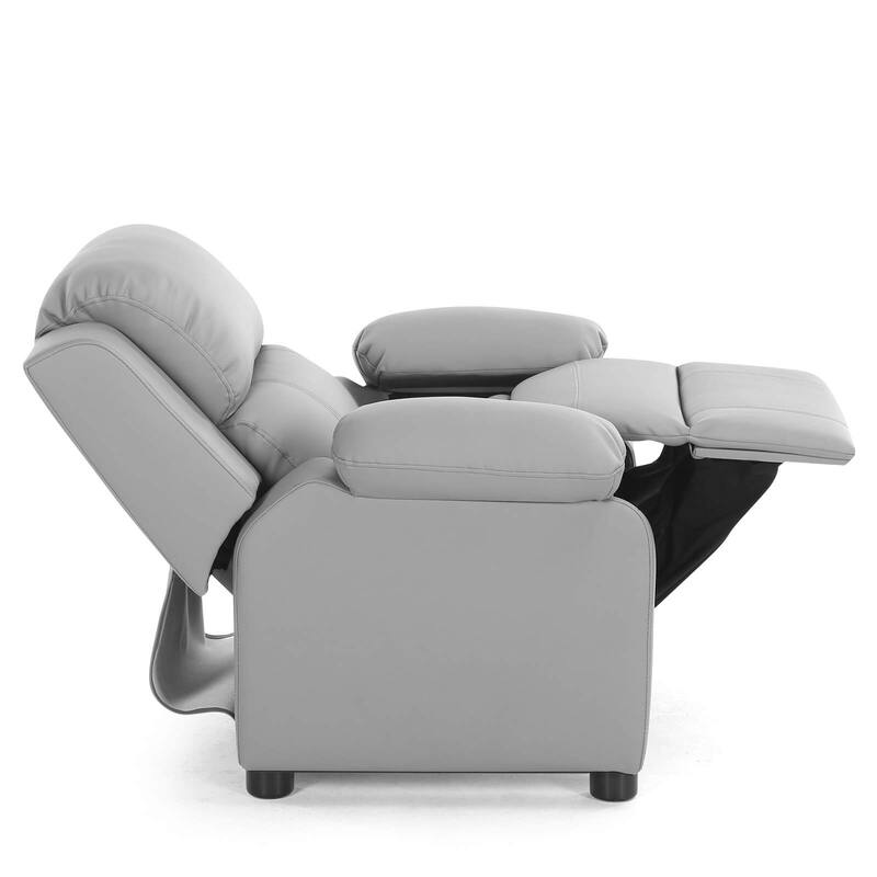 PU Leather Kids Recliner with Armrest & Headrest Lounge 3 Color - See Details