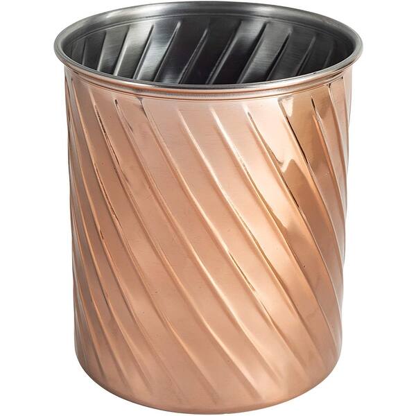 Shop Stainless Steel Kitchen Utensil Holder Crock Organizer Caddy Great For Large Cooking Tools Overstock
