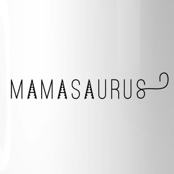 Mamasaurus Mug And Coaster Set Design 2