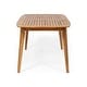 preview thumbnail 20 of 20, Stamford Acacia Wood Outdoor 9-piece Expandable Dining Set by Christopher Knight Home