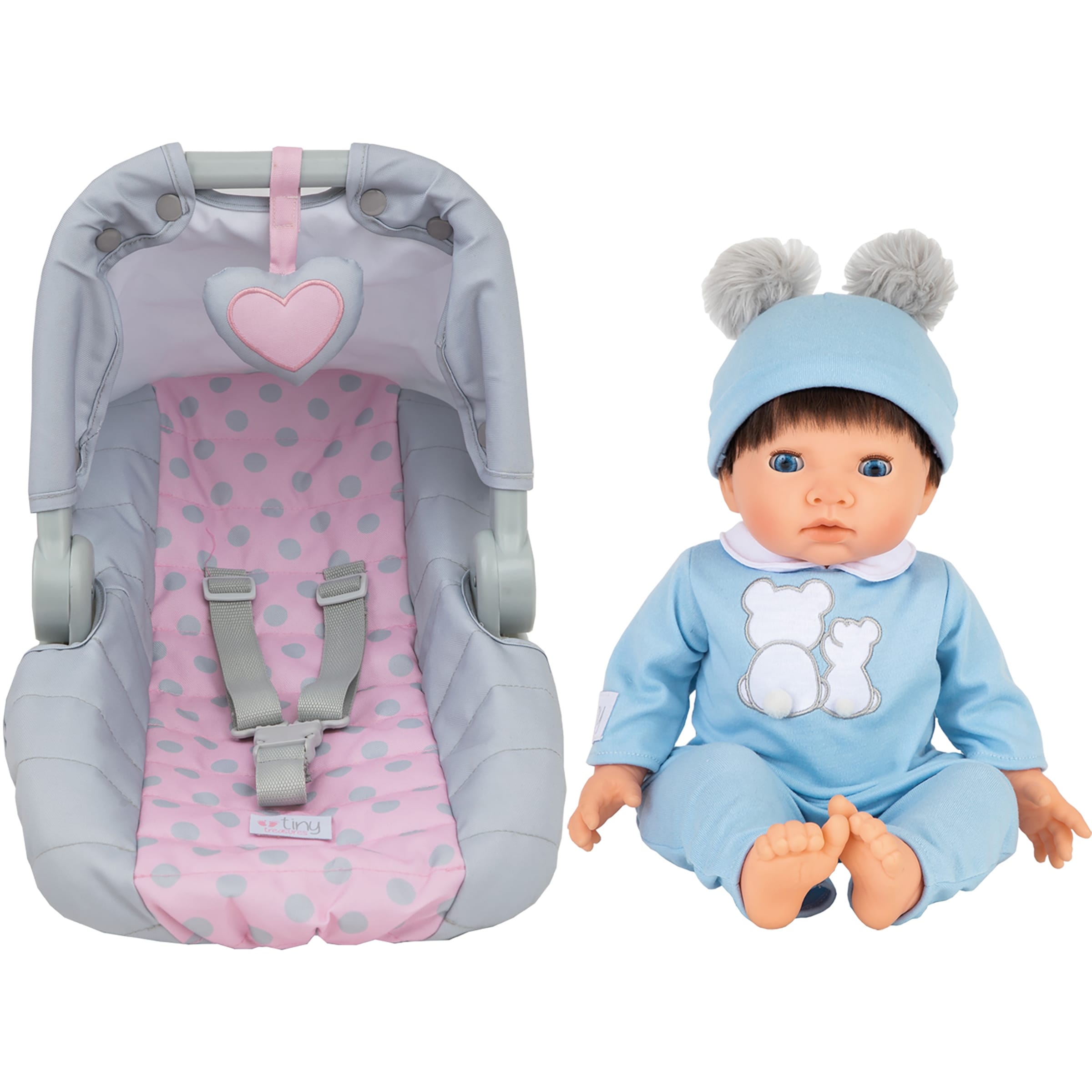 tiny treasures doll car seat