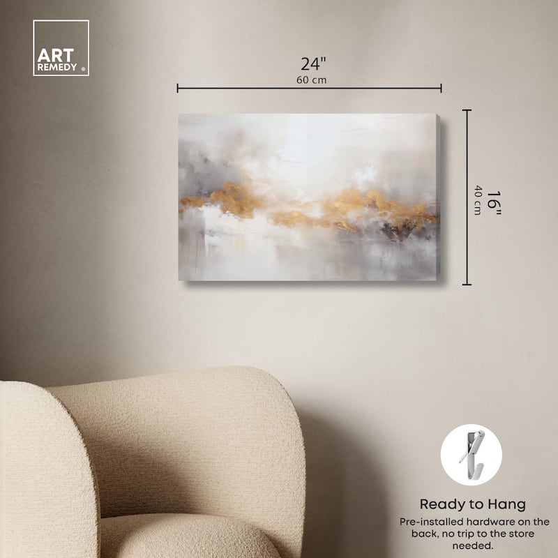 Cloudborn Glow II Canvas by Art Remedy, Gallery Wrapped