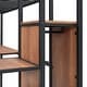 preview thumbnail 19 of 38, Twin Metal Loft Bed with Wardrobe & Desk