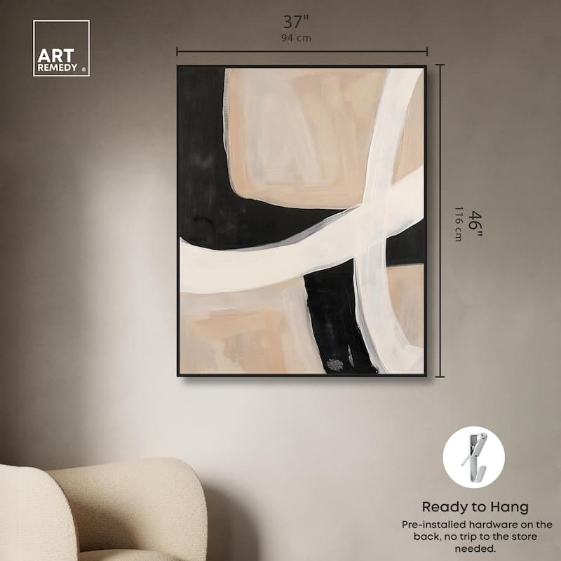 Subline Strokes I Canvas by Art Remedy