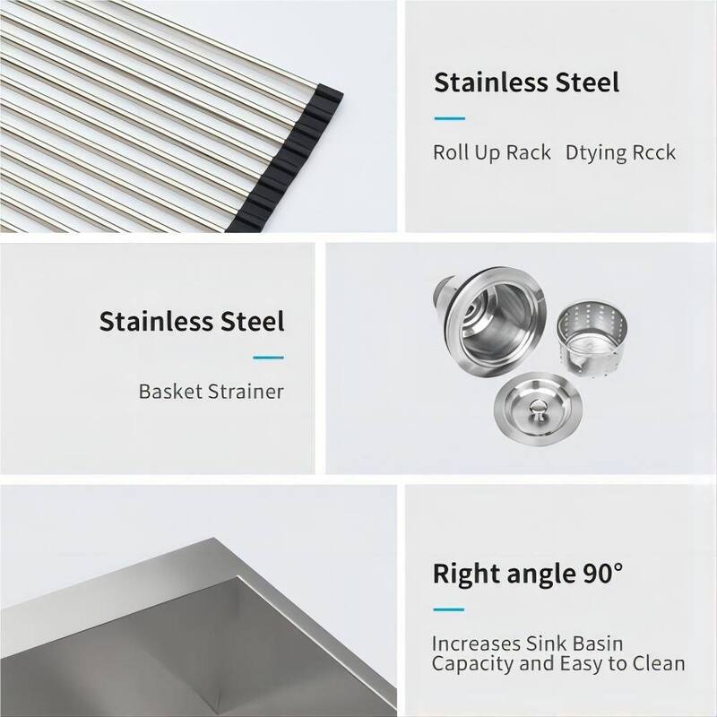 33 in 36 in Double Bowl (50/50) Farmhouse Sink Apron Front Kitchen Sink
