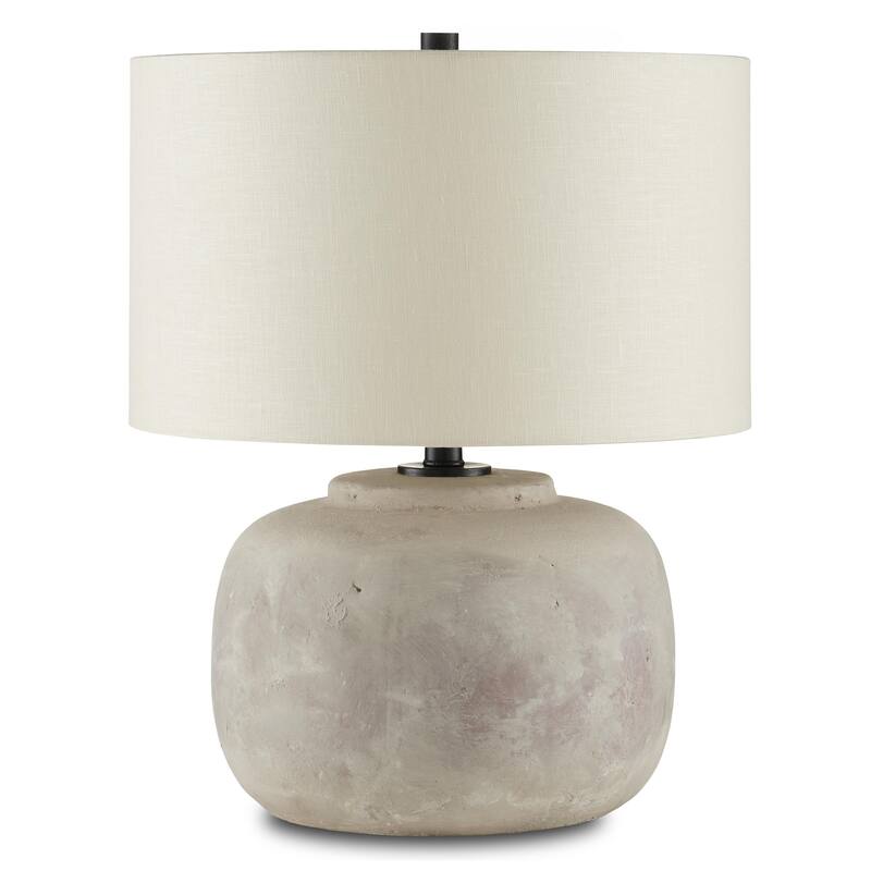 Currey & Company Beton Table Lamp - 20"h x 16"w x 16"d