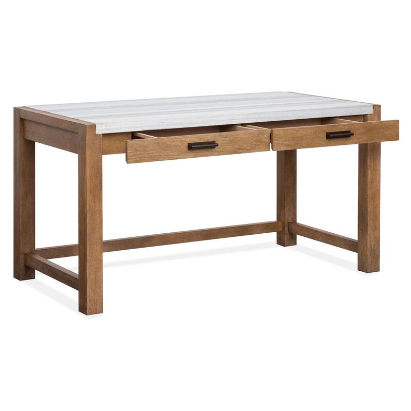 Magnussen Home Plum Creek Sierra Brown Writing Desk