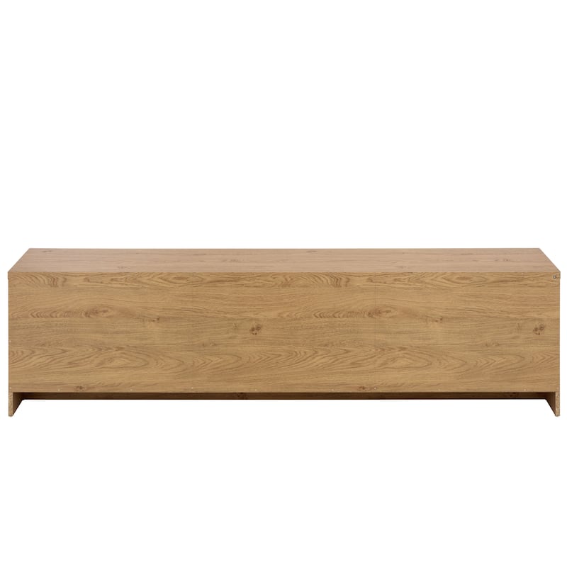 SAFAVIEH Masa 3-Drawer Entertainment Media Console for TVs up to 75", Modern Storage TV Stand for Living Room