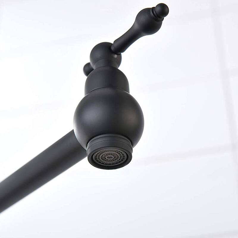 DORNBERG Pot Filler Faucet with Double Joint Swing Arms
