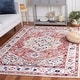 preview thumbnail 2 of 24, SAFAVIEH Luna Micol Oriental Medallion Rug 8' x 10' - Beige/Rust - Rectangle