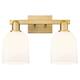 Option Brushed Brass / White