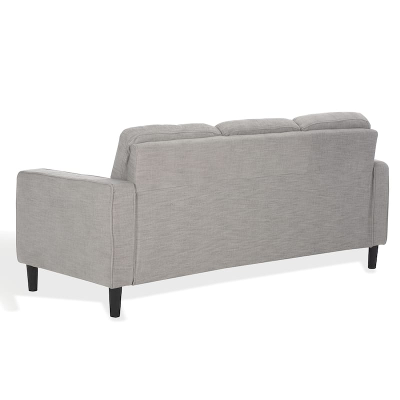 SAFAVIEH Couture Felicianya Modern 3 Seater Sofa - 77"W x 31"D x 34"H
