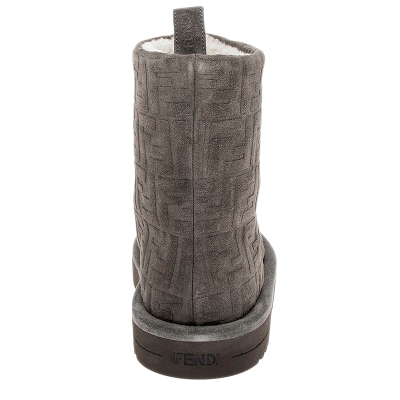 Fendi Apres Chic Low Boots - Steel