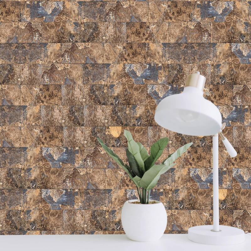Art3d 102pcs 3"X6" Adhesive Subway Tiles & Wall Tiles Cover 12.75 Sq.Ft.