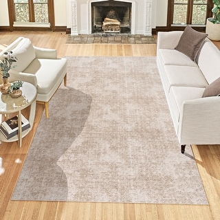 Gertmenian Shadow Thandi Soft Polyester Embossed Abstract Non-Slip ...