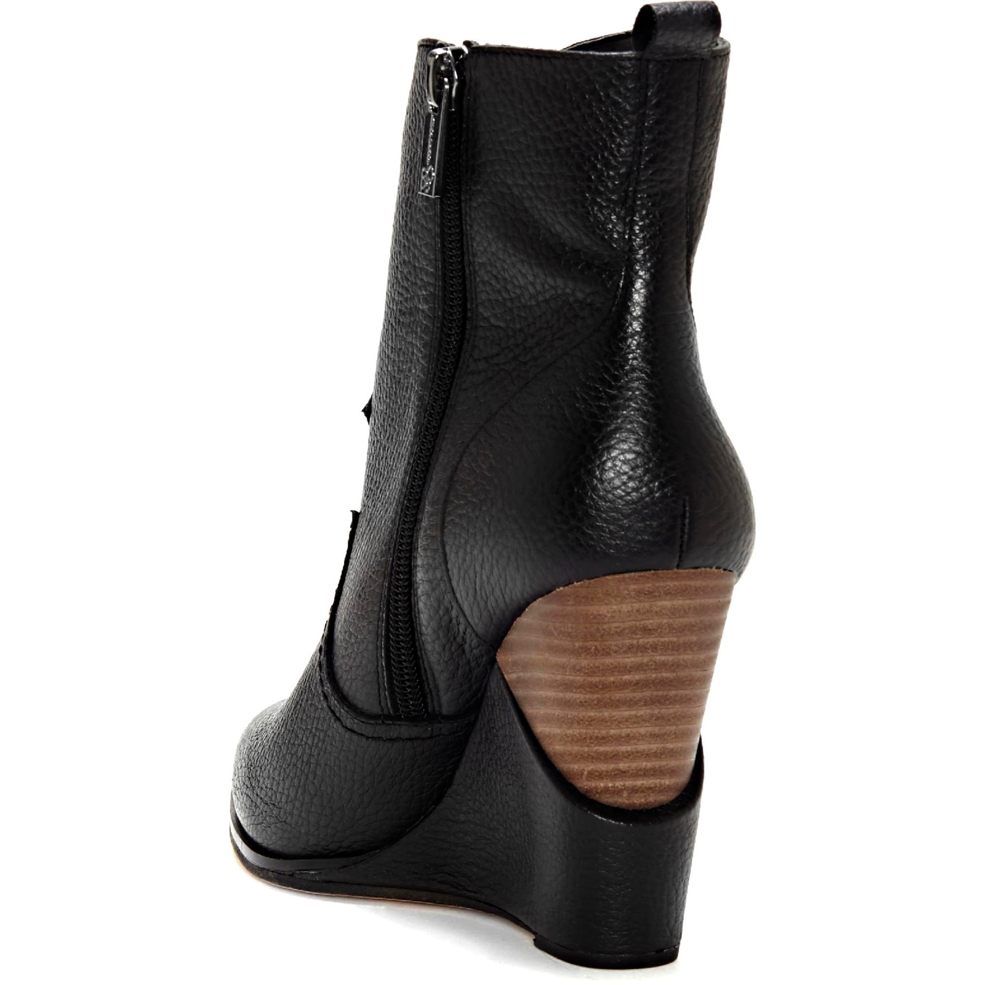 Hilrie wedge booties Clearance