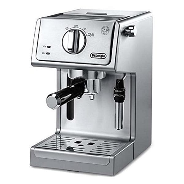 De'Longhi 15" Bar Pump Espresso & Cappuccino Machine (Stainless Steel). Opens flyout.