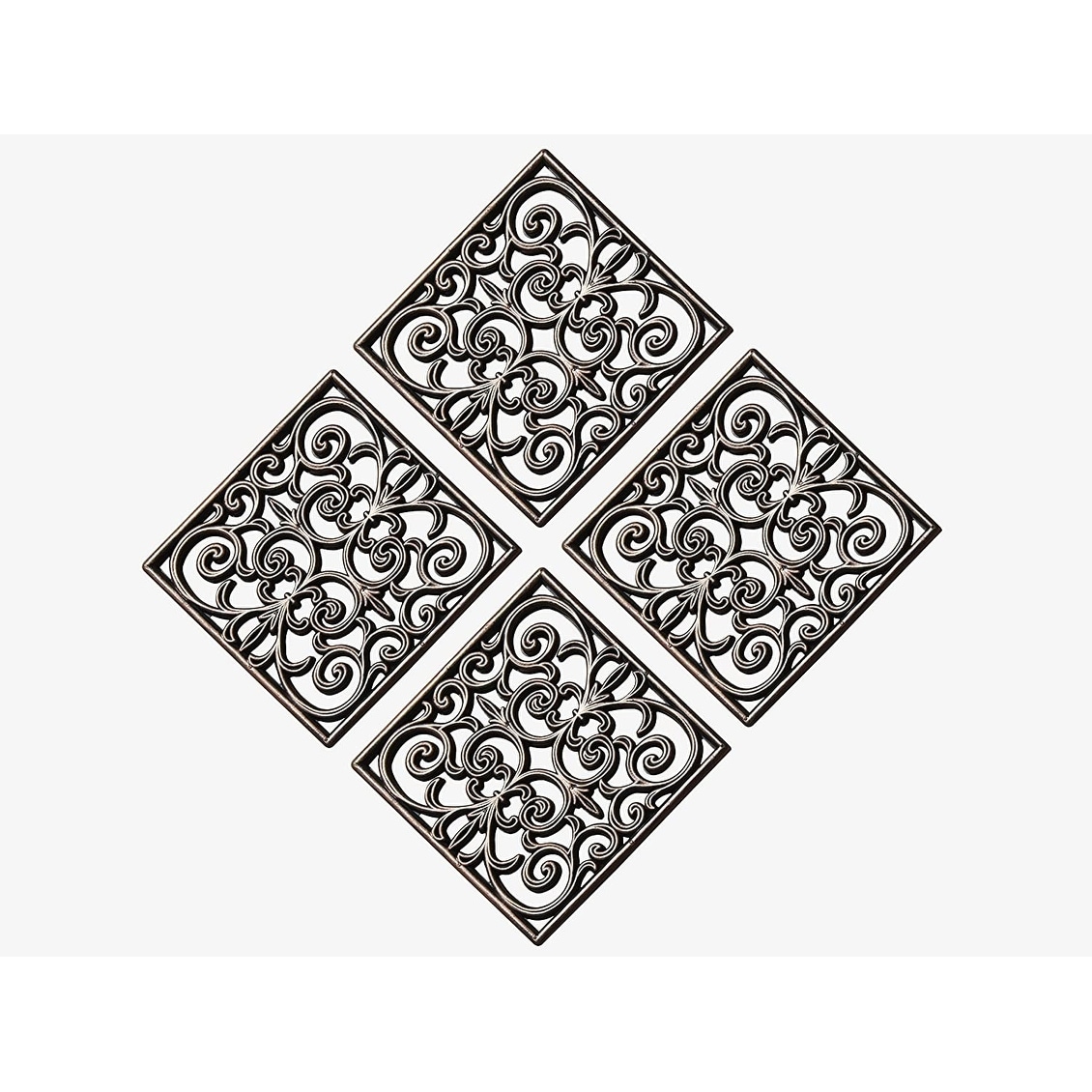 A1 Home Collections Rubber Step Mat Multi Functional -Garden Stepping Stone Mat, Outdoor Decorative Tray