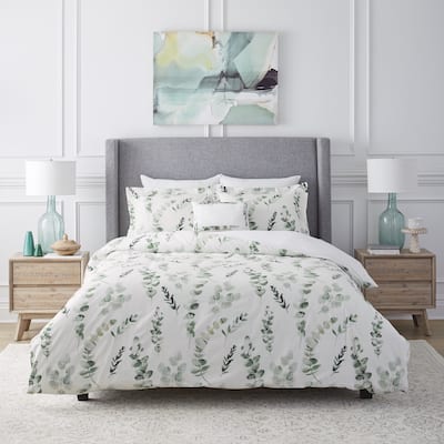 250TC Eucalyptus Oversized Comforter Set Ensemble